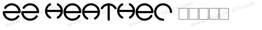 ZZ Heather字体转换